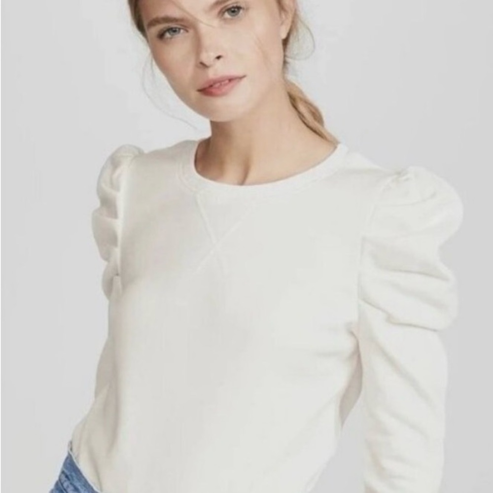 Rebecca Minkoff Janine Puff Sleeve Sweatshirt